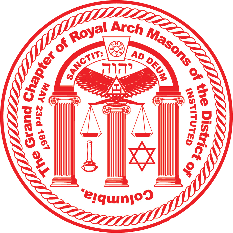 Seal of the Grand Chapter of Royal Arch Masons of the District of Columbia